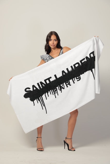 Graffiti Logo Beach Towel