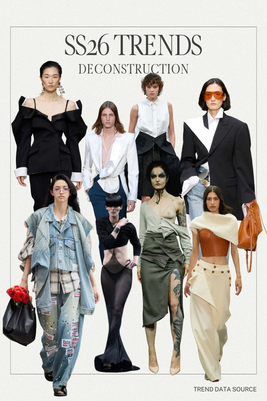 SS26 Trends: Deconstruction and the New Modern Wardrobe