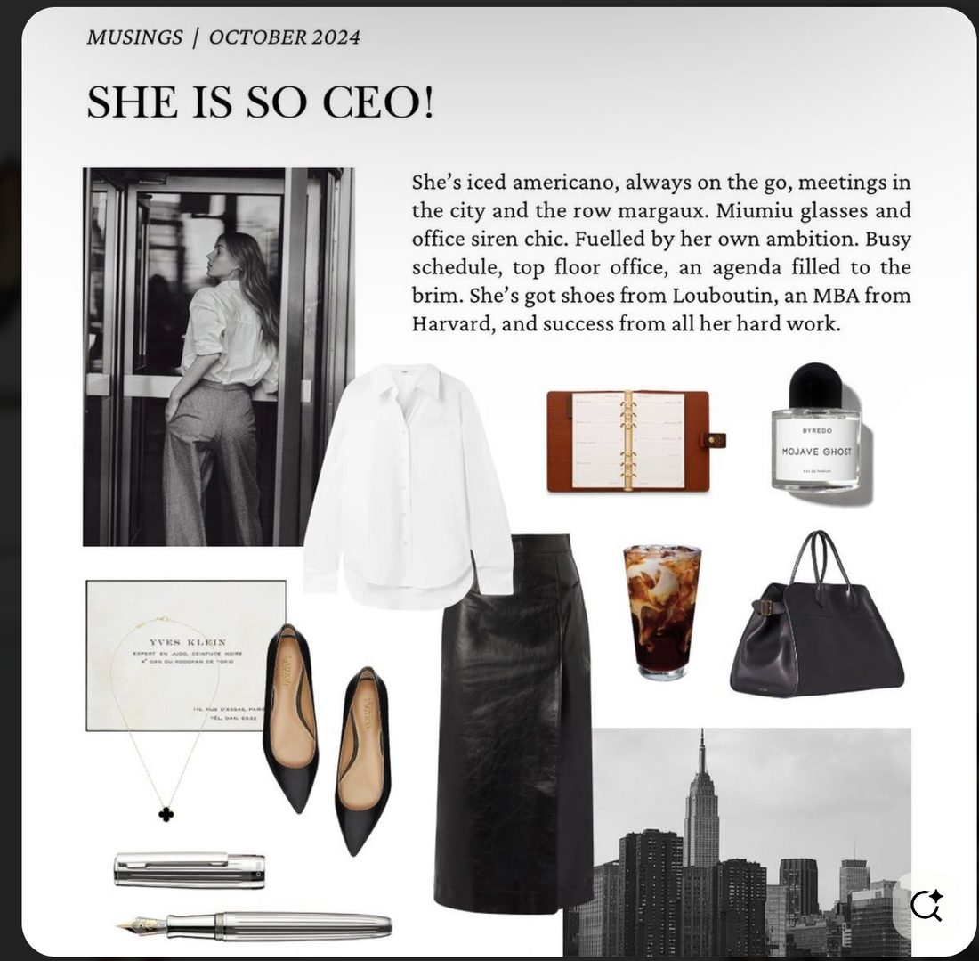CEO Style: The Modern Muse Power Edit | Casa Como