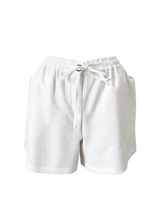 The Relaxed Short – Ivory Soft Structure
