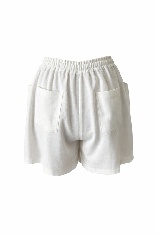 The Relaxed Short – Ivory Soft Structure