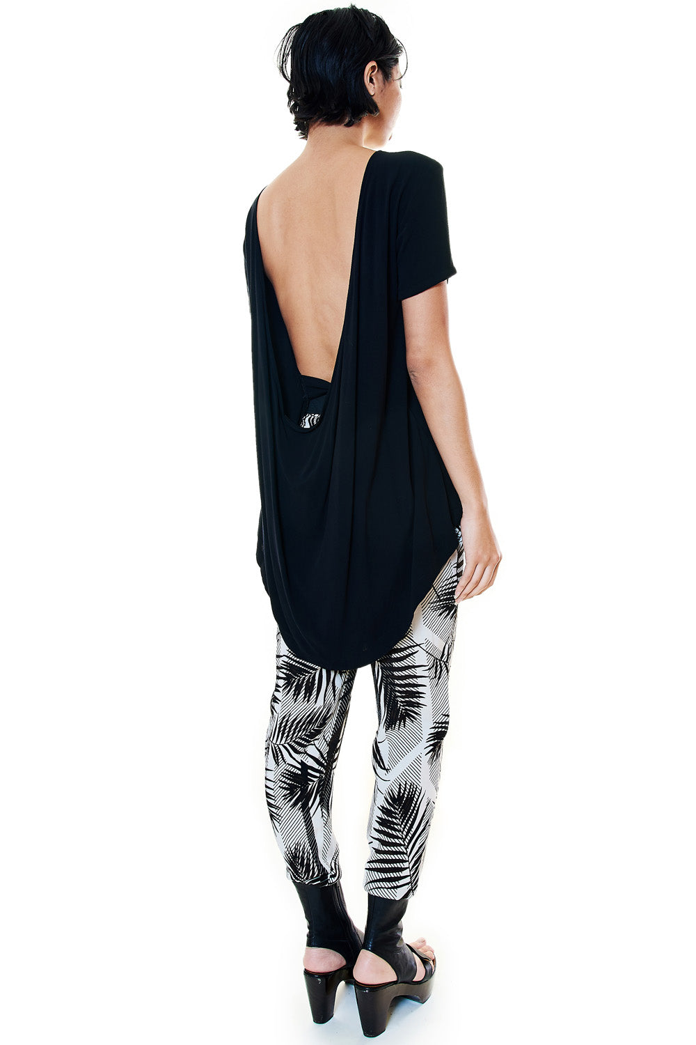 Low Back Drape Top - casacomostyle