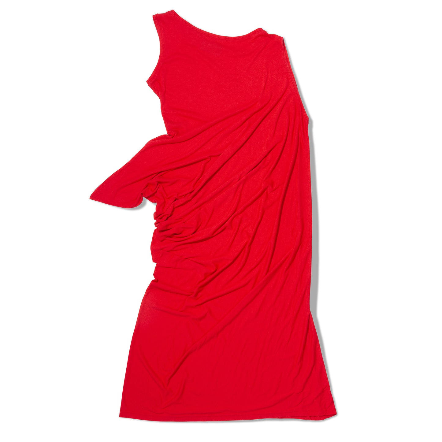 Asymmetric Monochrome Dress